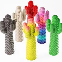 Cactus gufram coat hanger 3D model