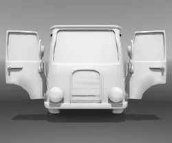 Caminhao de Carga  Low-poly 3D model