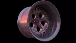 Car Wheel - Brada Forged TF-0 3D model