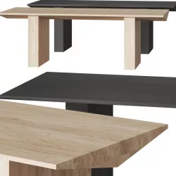 Crate and Barrel Van Dining Table 3D model
