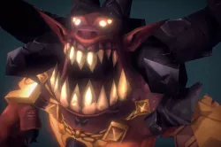 Demon Lord - Low Poly Hand Painted Low-poly 3D model