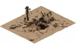 Desert - Monster Lair 001 3D model