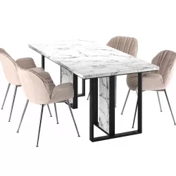 dining table 01 3D model