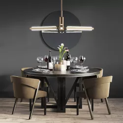 Dinning Set 10 3D model