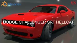 Dodge Challenger SRT Hellcat 3D model