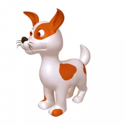 Dog Cartoon 3D model