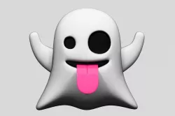 Emoji Ghost 3D model
