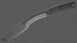 Extrema Ratio KH Kukri Machete 3D model