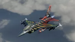 F16C Turkey Squad 192 Tigers  Low-poly 3D model