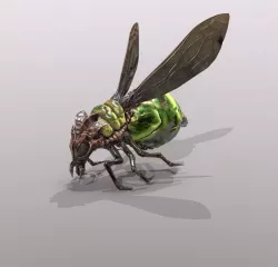 Firefly Low-poly 3D model