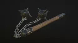Flail Mace Low-poly 3D model