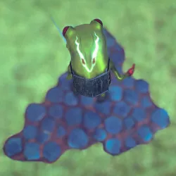 Frog Knight 3D model