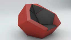 Futuristic Chair 3D model