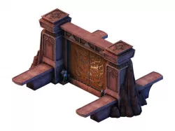 Game model - gorgeous stone gate 3D model