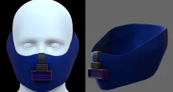Gas mask helmet 3d model scifi Low-poly  Low-poly 3D model
