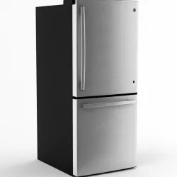GE ENERGY STAR Bottom-Freezer Refrigerator GBE21DS 3D model