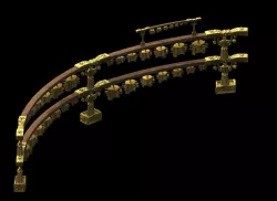 Ghost home - ring dragon plate 3D model