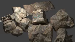 Golem Warrior 3D model