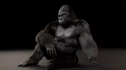 Gorilla 3D model