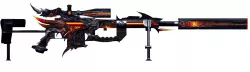 Gun Cheytac Diablo Hand painted 3D model