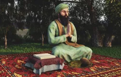 Guru meditation 3D model