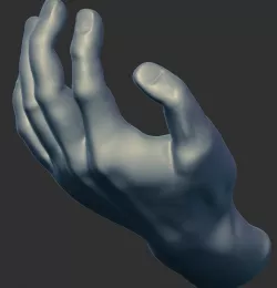 hands 3D model