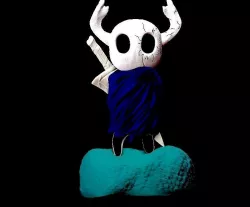 Hollow Knight 3D Statue Model 3D model