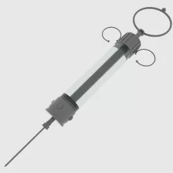 Injection syringe 3D model