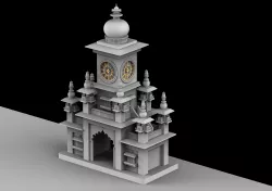 Jodhpur Clock Tower  3D model