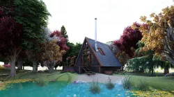  lake scene lumion 10 scenes 3D model