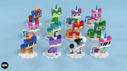 LEGO Unikitty Series 1 - Complete Set 3D model