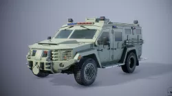 Lenco Bear G3 Low-poly 3D model