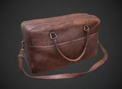 Low poly bag Low-poly 3D model