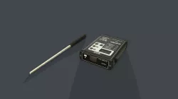  Low Poly Portable multi gas analyzer Low-poly 3D model