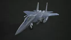 McDonnell Douglas F-15E Strike Eagle Low-poly 3D model