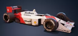 McLaren Mp4-4 3D model