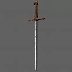 medieval sword 3D model
