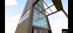 Modern Luxurious Sky Scrapper  3D model