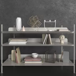 MUUTO shelves with decorative filling 3D model