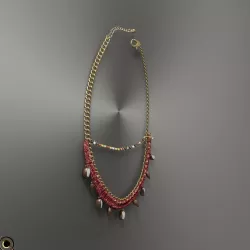 Necklace Product Model 3D model