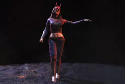 ninja Low-poly 3D model