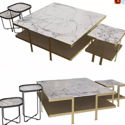 Nube Italia ODILON Cattelan Italia Benny Keramik 3D model