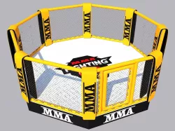 octagon Low-poly 3D model