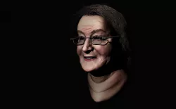 Older Lady - Realistic Sculpt - Buste  3D model