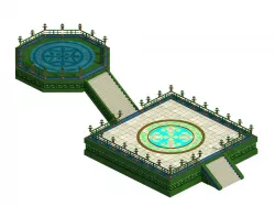 Once upon a time - altar altar 032 3D model