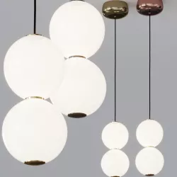 Pearls E Suspension lamp by Formagenda Pendant Lamp 3D model