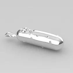 PICKLE RICK pendant 3D model