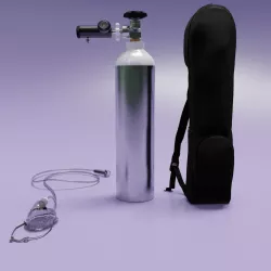 Portable Oxygen Cylinder Kit 3D model