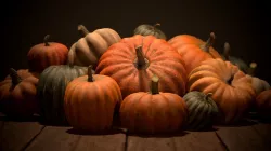 Pumpkins Low-poly 3D model