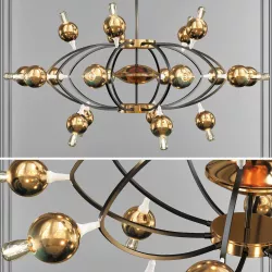 Queen molecule 3D model